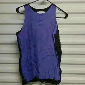 The limited 100% silk women sleeveless shirt